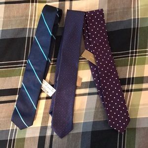J crew  ties